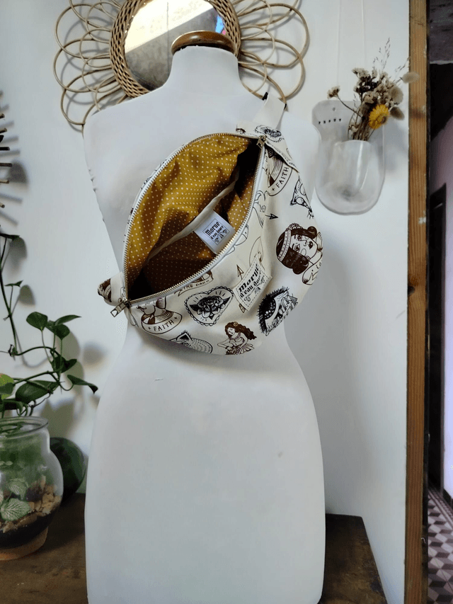 Sac Banane M Tatouage Vintage