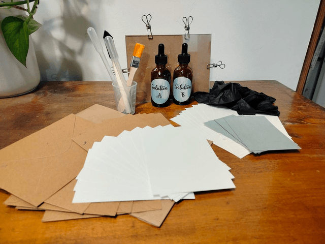 Kit DIY cyanotype 