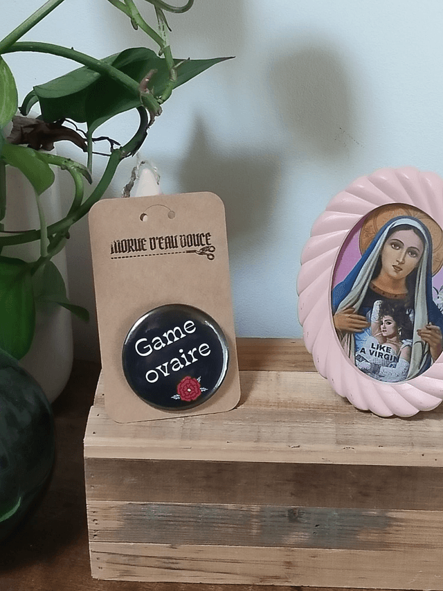 Badge &quot;Game  Ovaire&quot;